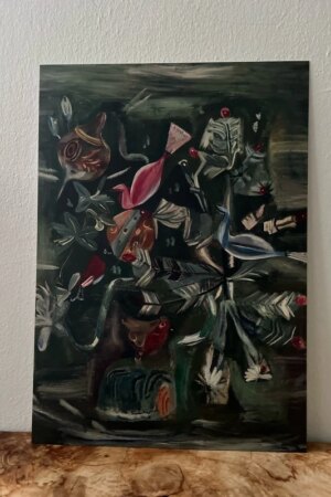 Kerstboom - Frances Hodgkins - 1 kunst kaart A4