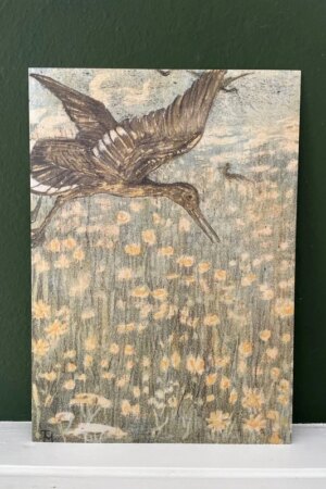 Tureluur - Theo van Hoytema - 1 kunst kaart A4